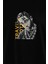 Miracotton Unisex Baskılı Oversize T-Shirt - Siyah 3