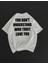 Miracotton Unisex Bisiklet Yaka Baskılı Oversize T-Shirt - Beyaz 2