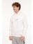 ml Volcano 17DNM2002 4pr Ekru Erkek Sweatshirt 1