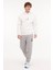ml Volcano 17DNM2002 4pr Ekru Erkek Sweatshirt 3