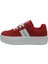Kırmızı Kadın Sneaker Spor Ayakkabı 1