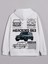 Mercedes G63 Amg Baskılı Beyaz 3 Ip Kalın Kumaş Unisex Sweatshirt Hoodie 1
