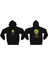 Ankaragücü Benekli Sırtlan Özel Tasarım Ön Baskılı 3 Ip Kalın Kışlık Unisex Oversize Sweatsirt 2