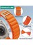 Apple Watch Series 10 46MM ile Uyumlu Kancalı Kumaş Kordon Kayış - FC269 3