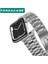 Apple Watch 10 Series 46MM ile Uyumlu Metal Bakla Kordon Kayış - FC179 4