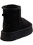 Siyah Süet Kadın Bot & Bootie K02665703502 4