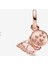 Pembe Kelebek Çift Sallantılı Charm 1