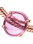 Pembe Oval Kabaşon Charm 2