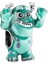 Disney Pixar Sulley Charm 925 Ayar Gümüş 2