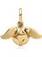 Harry Potter Golden Snitch Hareketli Kanatlar Charm 925 Ayar Gümüş 1