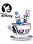 Parks Donald Daisy Duck Çay Fincanı Charm Boncuk 2023 Wdw Sevgililer Günü 2
