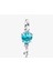 Mavi Murano Cam Balon Sallantılı Charm 1