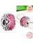 925 Ayar Aşkınızı Ortaya Çıkarın Pembe Murano Cam Charm 1