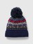 Bebek Lacivert Cashsoft Fair Isle Bere 1