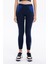 Slim Fit Desenli Kadın Uzun Tayt 1