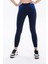 Slim Fit Desenli Kadın Uzun Tayt 2