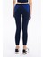 Slim Fit Desenli Kadın Uzun Tayt 5