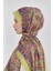 Fıstık Yeşili Loryan Scarf Linen Harmony Şal 2