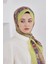 Fıstık Yeşili Loryan Scarf Linen Harmony Şal 3