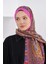 Fuşya Loryan Scarf Diamond Harmony Şal 3