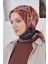 Acı Kahve Loryan Scarf Diamond Diya Eşarp 1