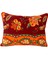 Koton Çiçekli Etnik Desen Kumaş 44X34 cm Dekoratif Kırlent Yastık Kılıfı 3