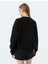 Bisiklet Yaka Taş Detaylı Uzun Kollu Oversize Sweatshirt 4