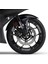 Siyah Yamaha Yzf R25 Geniş Jant Sticker Etiket Modeli 2