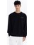 Bisiklet Yaka Slim Fit Baskılı Erkek Sweatshirt 1