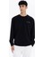 Bisiklet Yaka Slim Fit Baskılı Erkek Sweatshirt 3