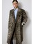 Leopar Desenli Uzun Ceket 5