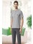 Ekose Şortlu Pijama Takımı 1