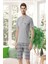 Ekose Şortlu Pijama Takımı 2