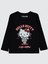 Kız Çocuk Sweatshirt 6-9 Yaş Siyah 1