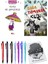 Dağa Tırmanan Kedi ve Toto ve Şemsiyesi 2li Set 1