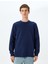 Bisiklet Yaka Pamuklu Basic Sweatshirt 3