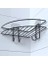 Buffer® Yapışkanlı Banyo Köşeliği Kancalı Köşe Rafı Duş Şampuanlık Duvar Düzenleyici Organizer Raf 2