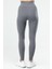 Füme Slim Fit Yüksek Bel Toparlayıcı Seamless Kadın Tayt SSD0024 4