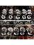 10 Adet/set Gümüş Viking Spiral Dread Sakal Dreadlock Boncuk Halkaları Tüpleri Saç Aksesuarları Şansları (Yurt Dışından) 2