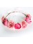 Pembe Tarzı Bohemia Headwear Plaj Çiçek Taçı Düğün Gelin Çiçek Taçı Başbandı (Yurt Dışından) 3