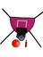 Trampolin Için Basketbol I Su Geçirmez Tabanlık Kırmızısı Bir Top ile (Yurt Dışından) 1