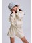 (Kids Girl) Fermuarlı Kapüşonlu Kanguru Cep Sweatshirt 2