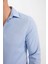 Modern Fit Polo Yaka Poplin Uzun Kollu Gömlek R4340AZNS 4