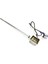 400W Altın Renk Kare Dijital HP013 Model Havlupan Isıtıcı Rezistans 230 V / L:370 mm 1