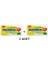 2 Saat Clean Breath Limon Aromalı Şeker 21 gr 2 Adet 1