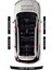 Audi Q7 Karbon Kapı Eşiği ve Bagaj Koruyucu Set Çizilmeye Dayanıklı Sticker Folyo Q7 Yazılı 3