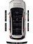 Peugeot 206+ Araç Kapı Bagaj Eşiği Koruma Seti Çizilme Engelleyici Karbon Folyo 206+ Yazılı 3