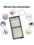 Cecotec Conga Için 5490 6090 7090 Robot Vakum Süpürge Ana Yan Fırça Hepa Filtre Mop Kumaş Değiştirme Aksesuarları Kiti (Yurt Dışından) 9