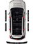 Bmw 520D Xdrive Çizilmeye Dayanıklı Karbon Kapı Bagaj Eşik Koruma Seti Folyo Sticker 520D Xdrive Yazılı 3