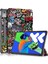 Lenovo Tab P12 12.7 2025 Graffiti Deri Tablet Kılıfı (Yurt Dışından) 1